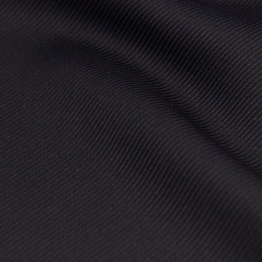 Black Ribbed 90cm